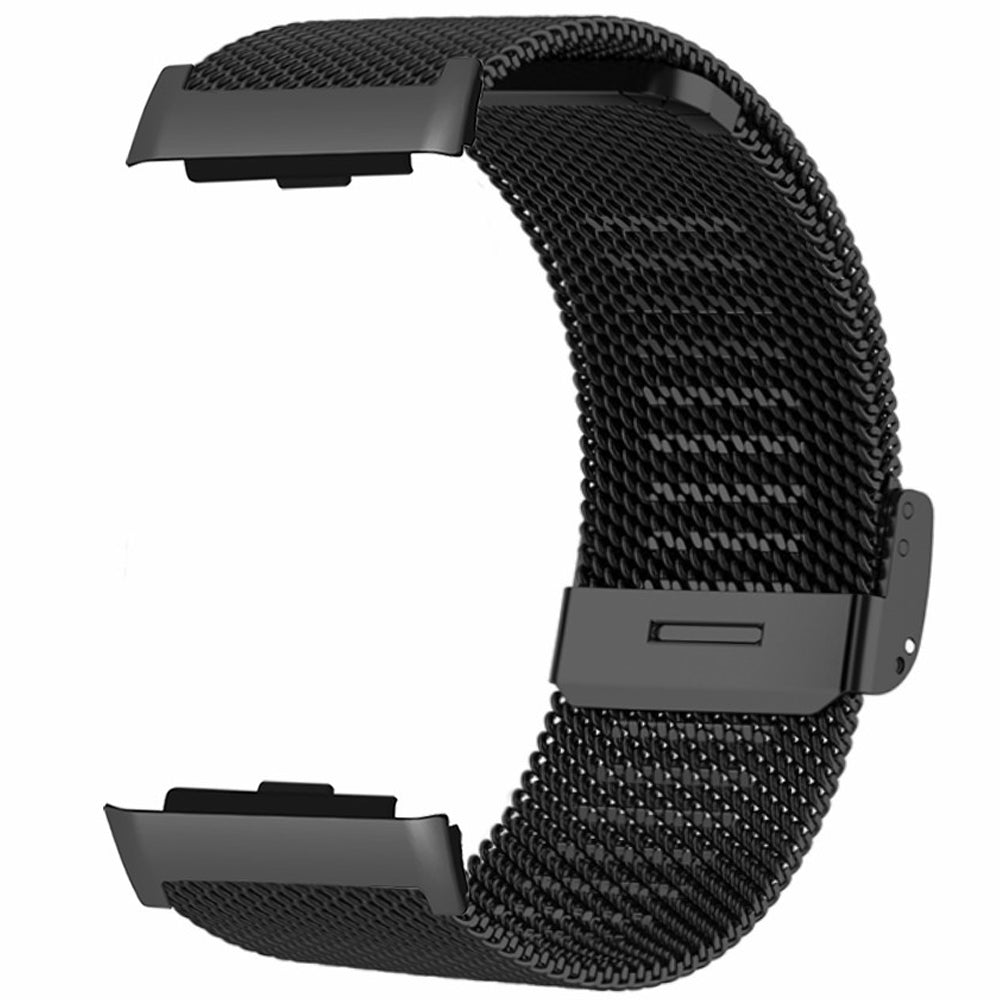 For Huawei Watch D Watch Band Milanese Stainless Steel Mesh Strap Replacement - Black For Huawei Watch D Watch Band Milanese Stainless Steel Mesh Strap Replacement - Black